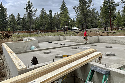 finished concrete
