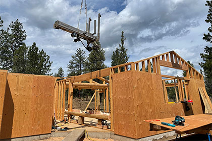 building walls