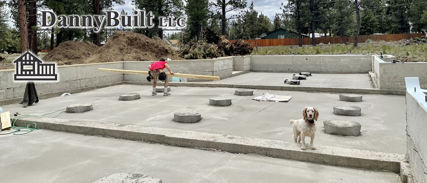 new home foundation