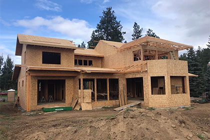 new home framing