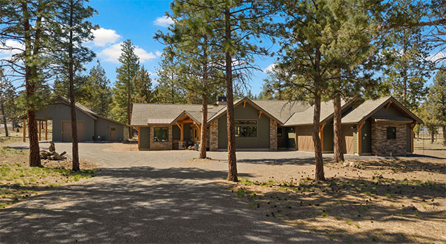 custom ranch home